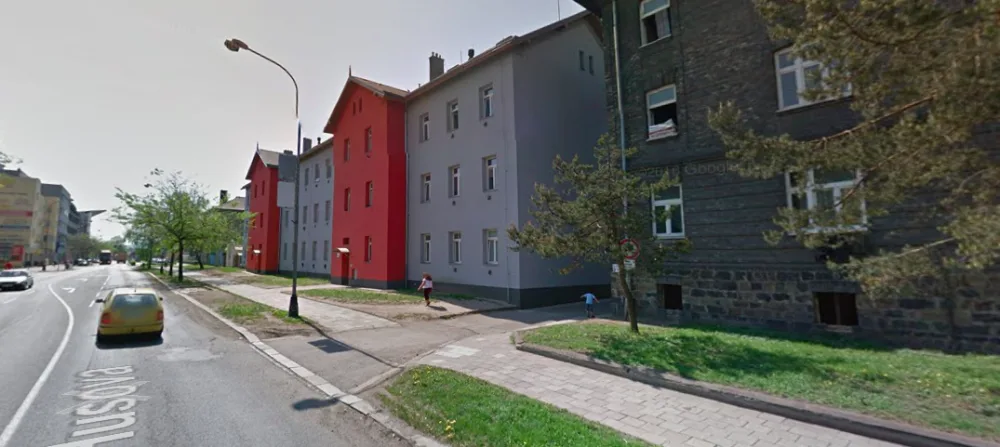 Husova ulice v Přerově