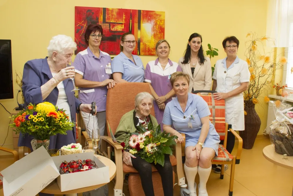 Nejstarší obyvatelka Olomouce Marta Musilová dnes oslavuje 107. narozeniny