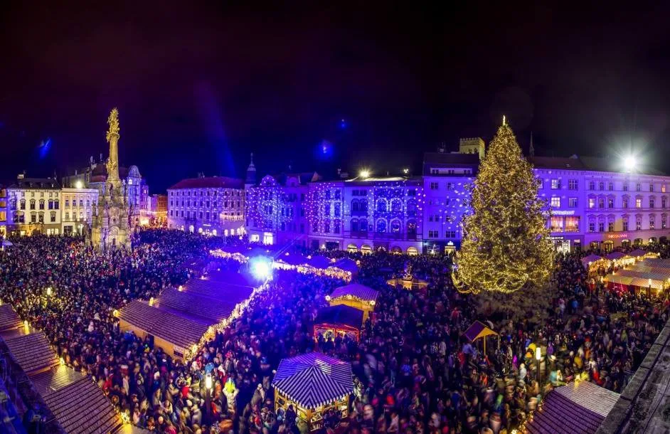 Vánoční trha v Olomouci
