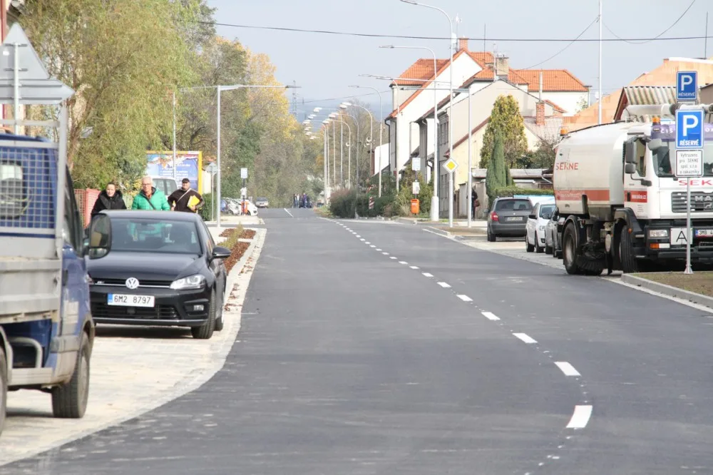Hamerská ulice je po rekonstrukci opět otevřená