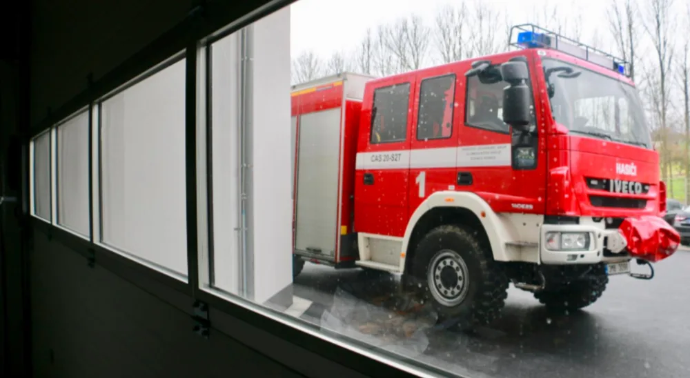 VIDEO: V Konici mají novou hasičskou stanici za téměř 50 milionů korun. Podívejte se