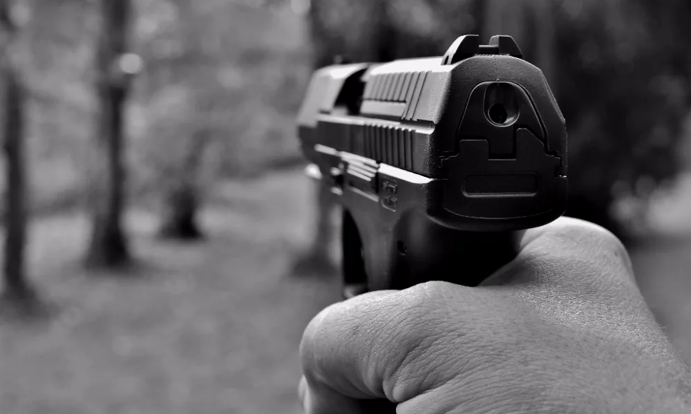 Muž vzal zbraň od přítelkyně a zmizel neznámo kam. Policisté ho za tři hodiny našli