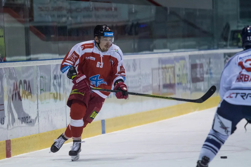 FOTOGALERIE: Mora dostala gól ve své vlastní přesilovce a podlehla doma Vítkovicím 0:1