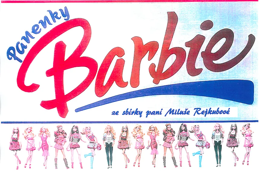 Expozice panenek Barbie představuje její už skoro šedesátiletý vývoj