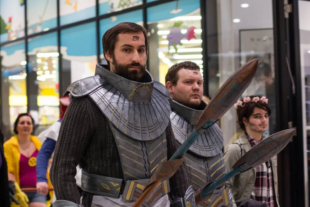 FOTOGALERIE: V Šantovce se to hemžilo fantastickými postavami, už potřetí se tam sešli cosplayeři