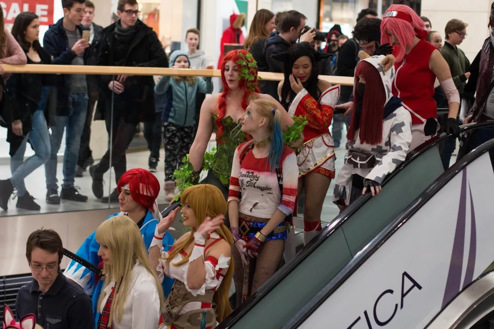 FOTOGALERIE: V Šantovce se to hemžilo fantastickými postavami, už potřetí se tam sešli cosplayeři