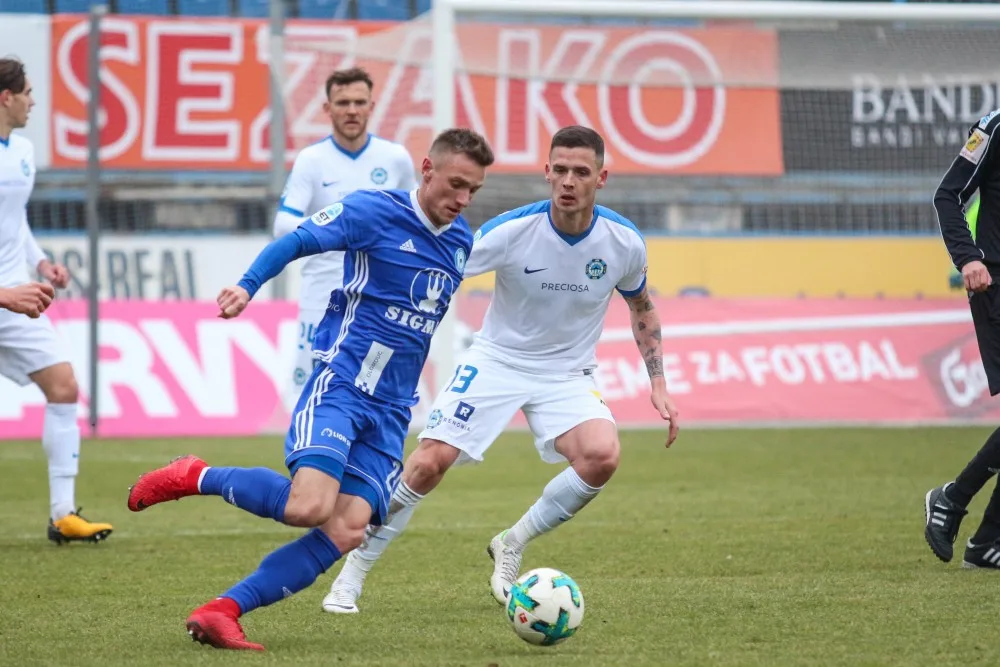 FOTOGALERIE: Na závěr zimní přípravy Sigma padla s Libercem 1:2, rozhodl vlastní gól