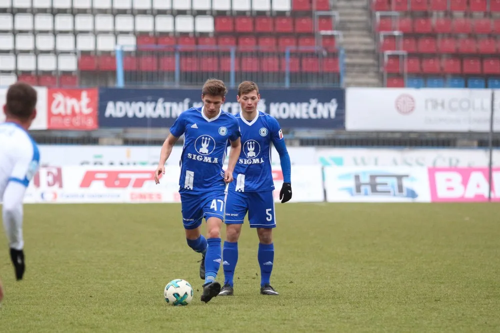 FOTOGALERIE: Na závěr zimní přípravy Sigma padla s Libercem 1:2, rozhodl vlastní gól
