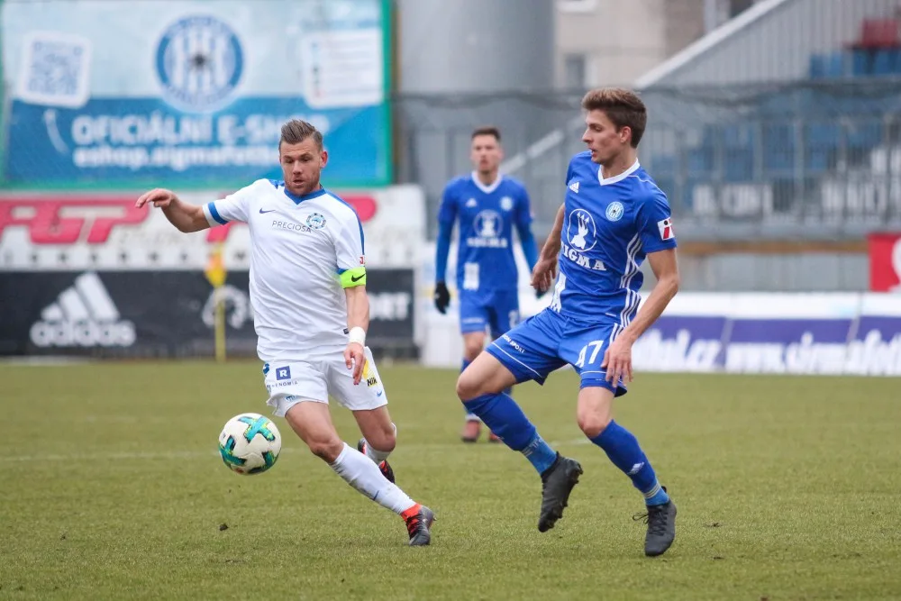 FOTOGALERIE: Na závěr zimní přípravy Sigma padla s Libercem 1:2, rozhodl vlastní gól