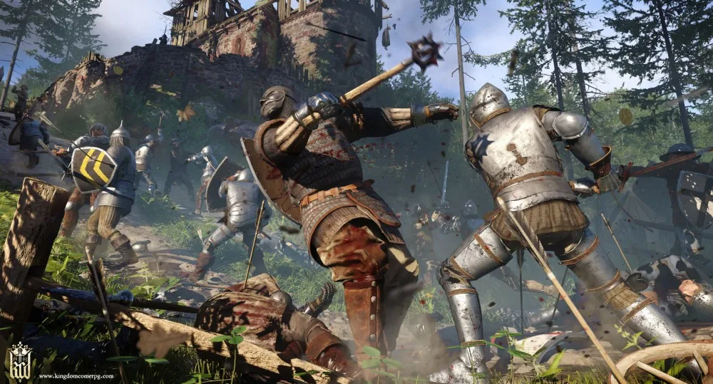 VIDEO: Na herní trh vstoupila nejvýpravnější česká hra, Kingdom Come: Deliverance