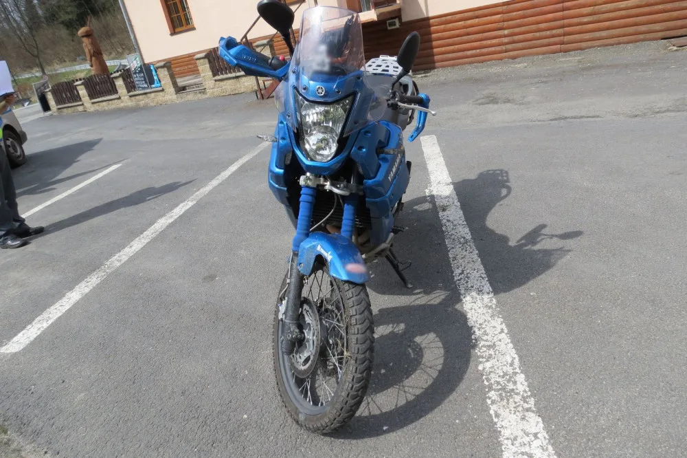 havárie motocyklisty