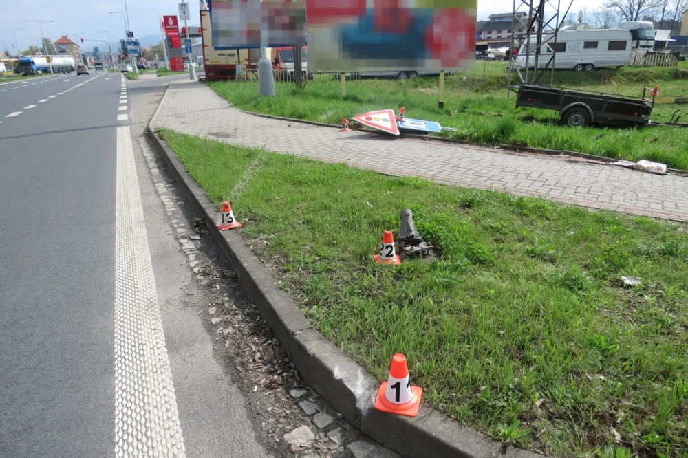 dopravní nehoda Šumperk