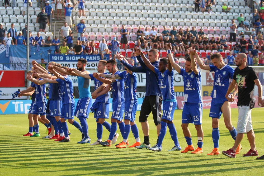FOTOGALERIE: Sigma porazila Boleslav a zajistila si tak účast ve 3. předkole Evropské ligy