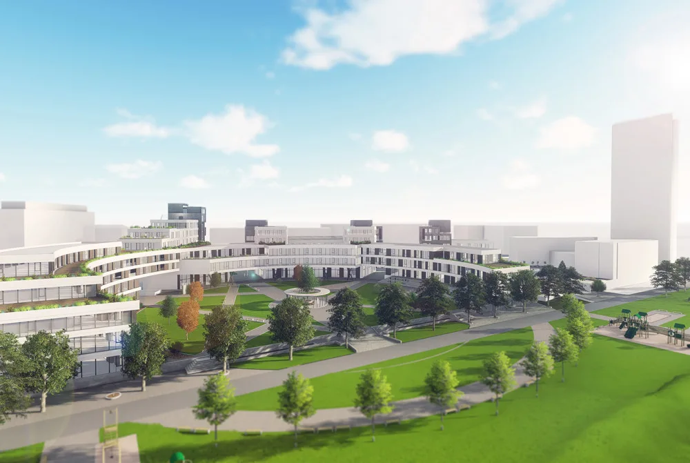 FOTO/VIDEO: BEA campus v Olomouci se rozroste o dalších pět budov, podívejte se na vizualizaci