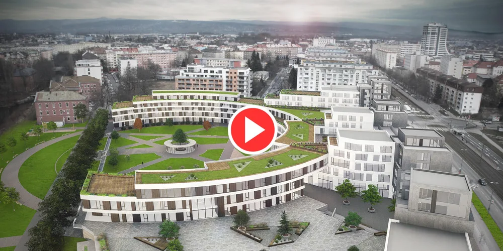 FOTO/VIDEO: BEA campus v Olomouci se rozroste o dalších pět budov, podívejte se na vizualizaci