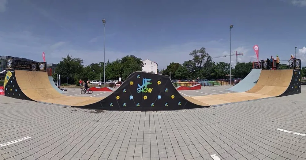 Sobotní den patřil před Šantovkou BMX závodníkům, přijeli špičkoví jezdci z celé republiky