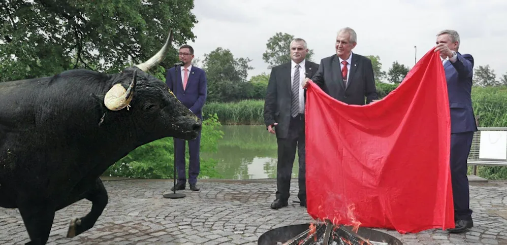 FOTO: Internetové vtípky na prezidentovo veřejné pálení trenýrek