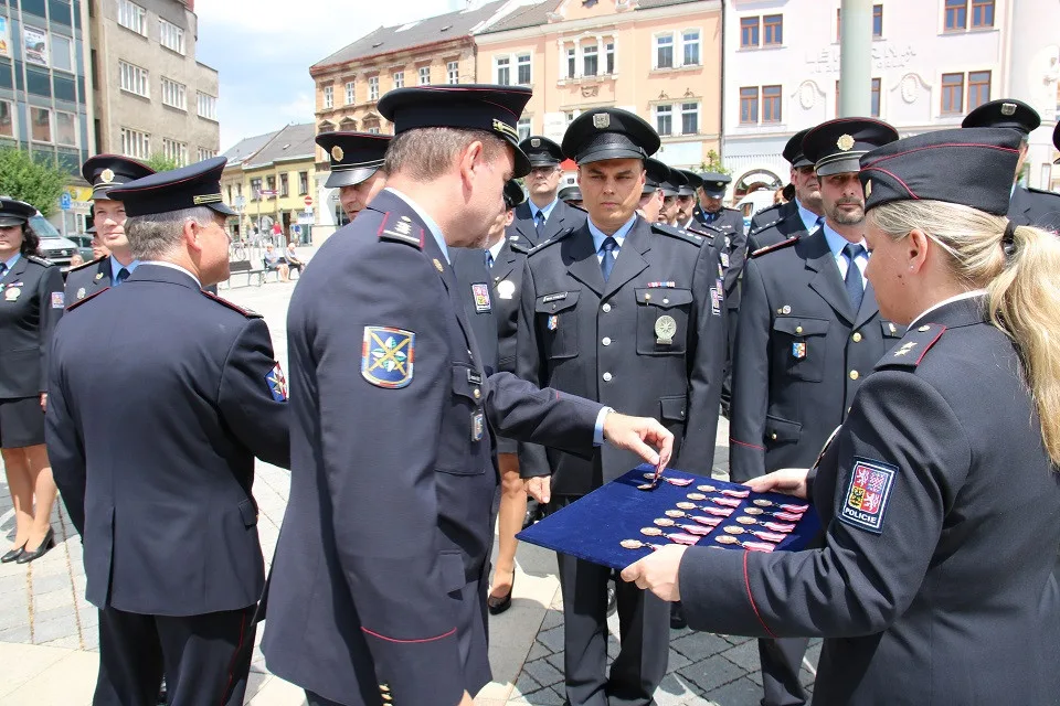FOTO: Nejlepší policisté byli oceněni na Dni Policie České republiky