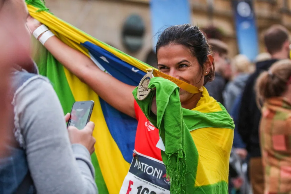 FOTOGALERIE: Každý z běžců je vítěz! Podívejte se na fotky ze včerejšího půlmaratonu