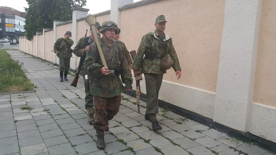 VIDEO: V Hejčíně se točil krátký dokument o boji na Mayově vile mezi Němci a Sověty