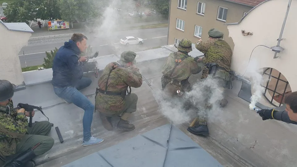 VIDEO: V Hejčíně se točil krátký dokument o boji na Mayově vile mezi Němci a Sověty