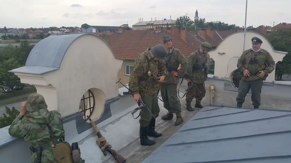 VIDEO: V Hejčíně se točil krátký dokument o boji na Mayově vile mezi Němci a Sověty