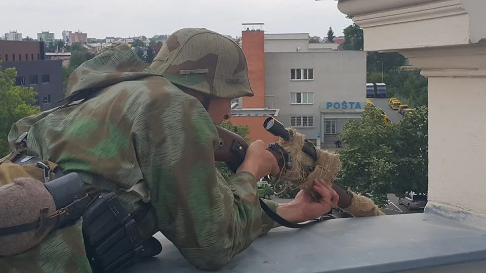 VIDEO: V Hejčíně se točil krátký dokument o boji na Mayově vile mezi Němci a Sověty
