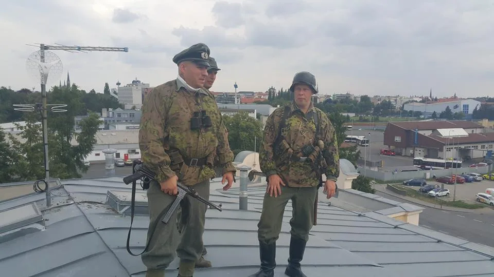 VIDEO: V Hejčíně se točil krátký dokument o boji na Mayově vile mezi Němci a Sověty