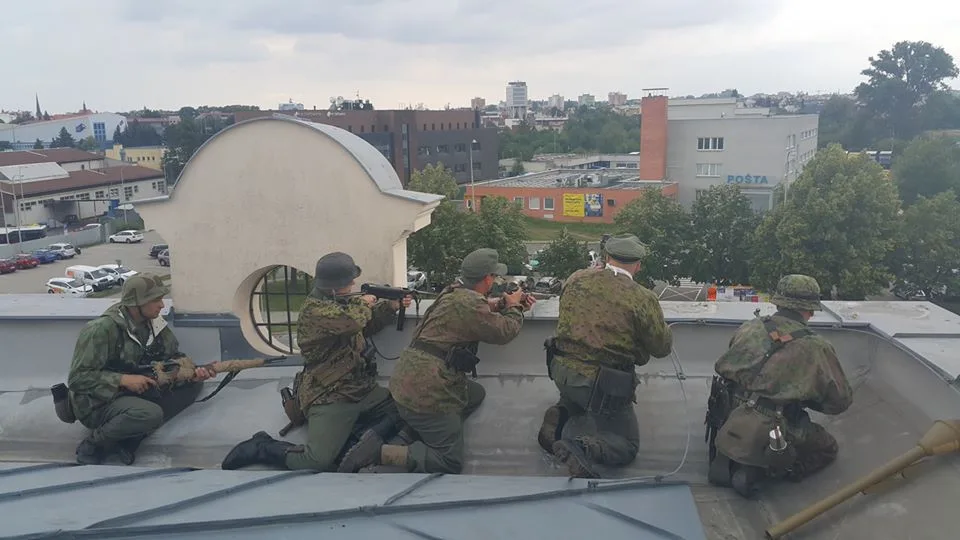 VIDEO: V Hejčíně se točil krátký dokument o boji na Mayově vile mezi Němci a Sověty
