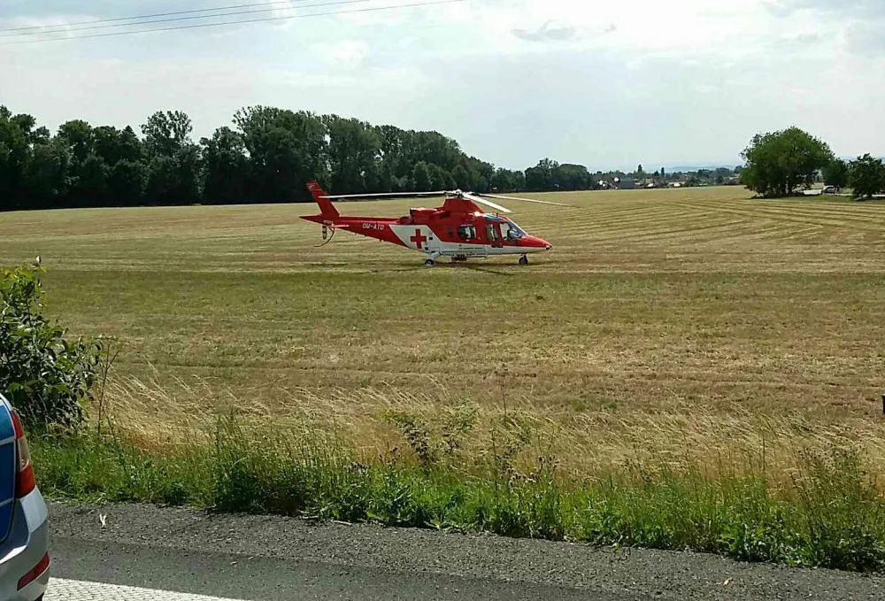 FOTO: Tragická nehoda mezi Olomoucí a Šternberkem očima hasičů