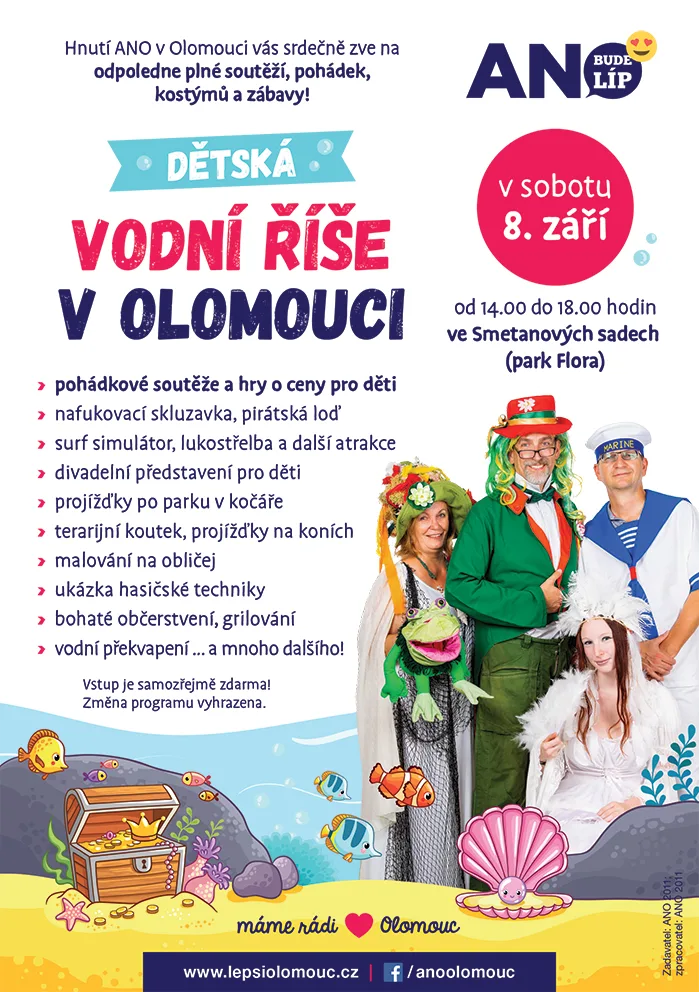 Olomouc jako světová metropole vodní říše