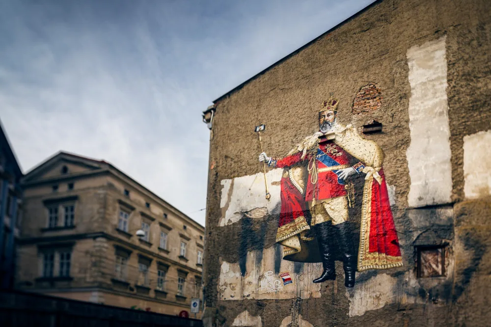 Největším tahákem letošního Street art festivalu bude velkoformátový obraz na štítu Passingerova mlýna