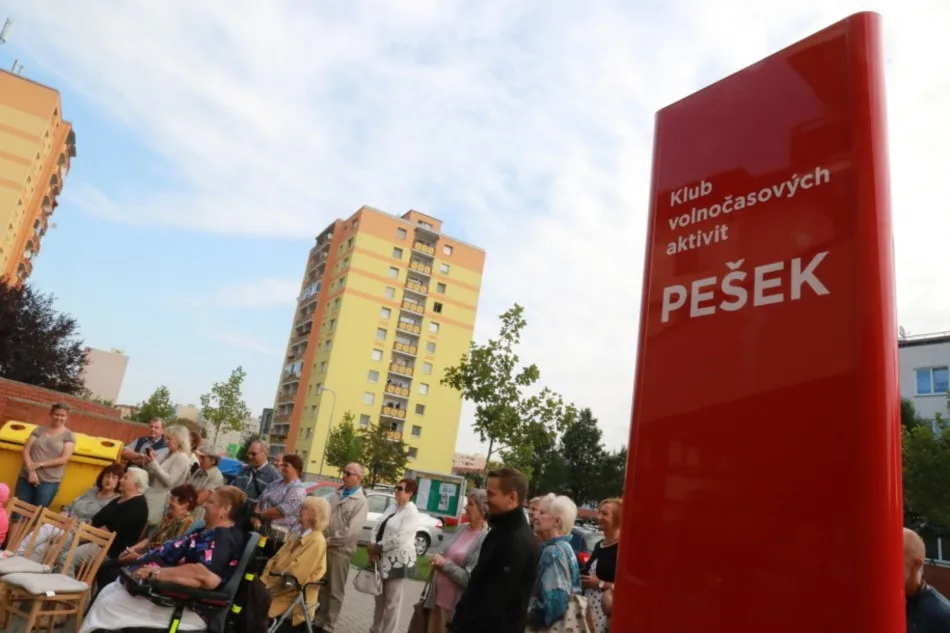 Na Nových Sadech bylo otevřeno nové komunitní centrum Pešek