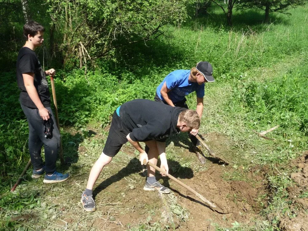 Skauti z Česka, Polska a Kanady se opět vypraví na zvelebování okolí Staré vody na Libavé