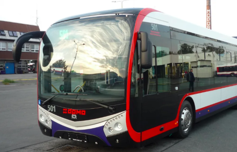 Olomoucký dopravní podnik má první elektrobus, představen bude příští pátek