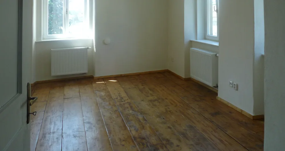 Nově zrekonstruované bytové jádro na faře v Tršicích