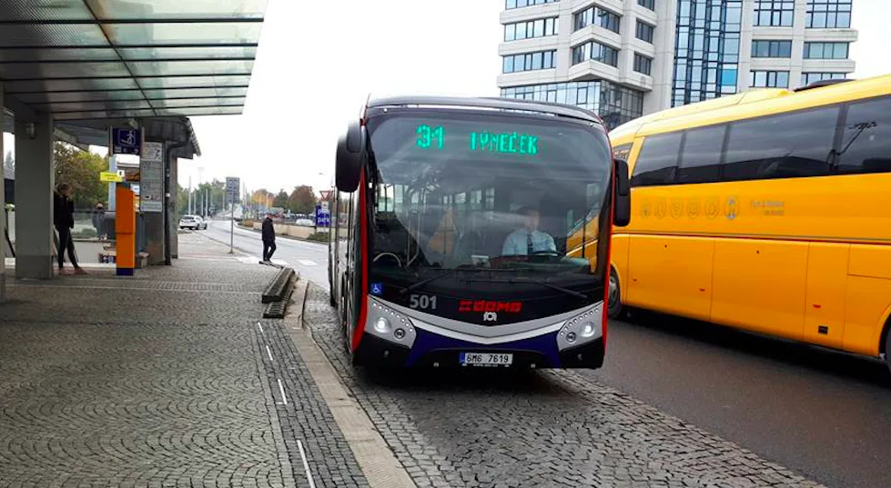 První olomoucký elektrobus vyjel do provozu, obsluhuje linku 14