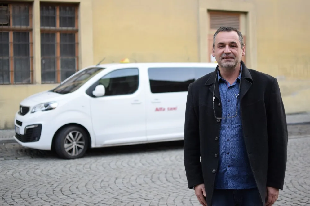 Naši řidiči jsou vstřícní k zákazníkům a dokonale znají Olomouc, říká jednatel Alfa taxi Martin Smetana