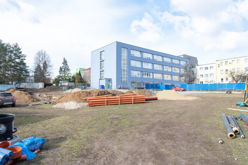 stavba Hemato-onkologické kliniky