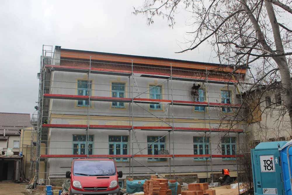V Jeseníku roste Centrum společných aktivit, stavební práce potrvají do konce dubna
