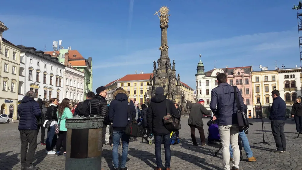 FOTO/VIDEO: Milan Langer vyrazil se skupinou nadšenců na pouť z Olomouce do Španělska