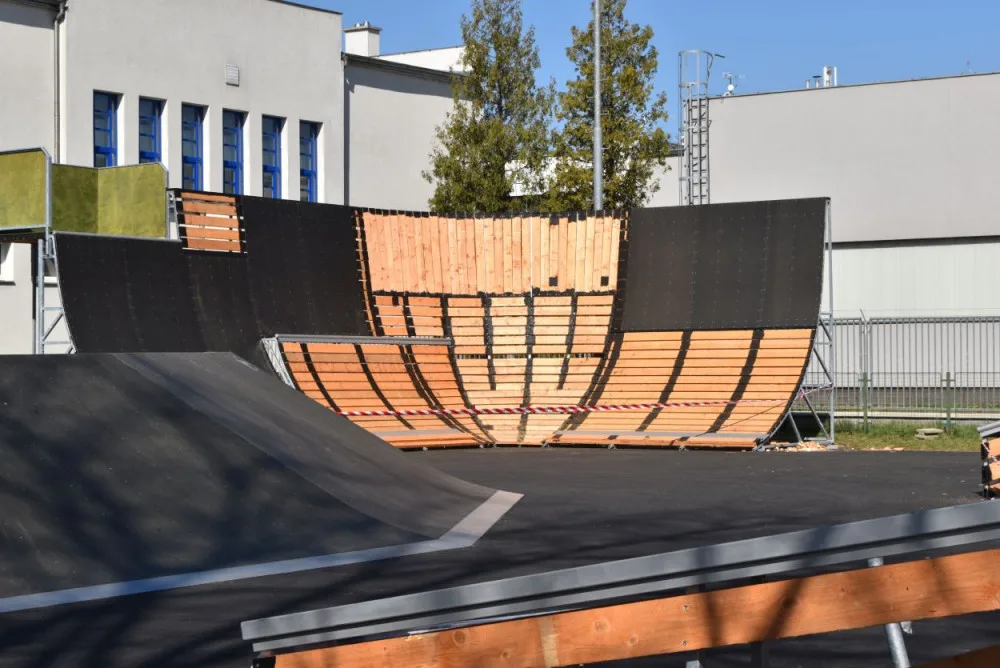 FOTO: Prostějovský skatepark prochází modernizací. Hotovo bude v květnu