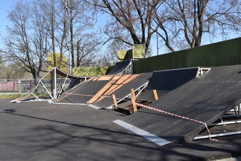FOTO: Prostějovský skatepark prochází modernizací. Hotovo bude v květnu