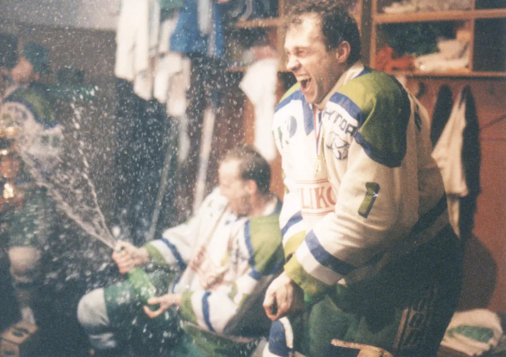FOTOGALERIE: Mistři z roku 1994 oslaví v Olomouci s fanoušky čtvrtstoletí od zisku titulu