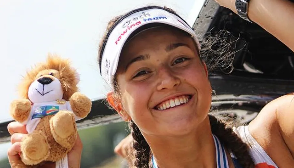 Olomoucká veslařka Emma Benýšková získala bronz na mistrovství Evropy