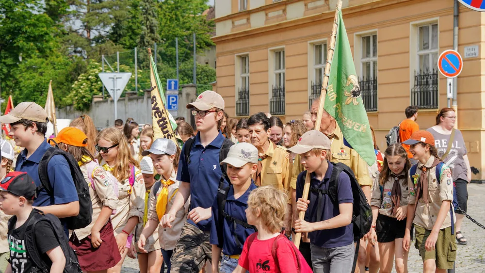FOTO/VIDEO: Uplynulý víkend patřil v Olomouci skautům. V pátek otevřeli klubovny, v sobotu se sešli na Pevnůstce