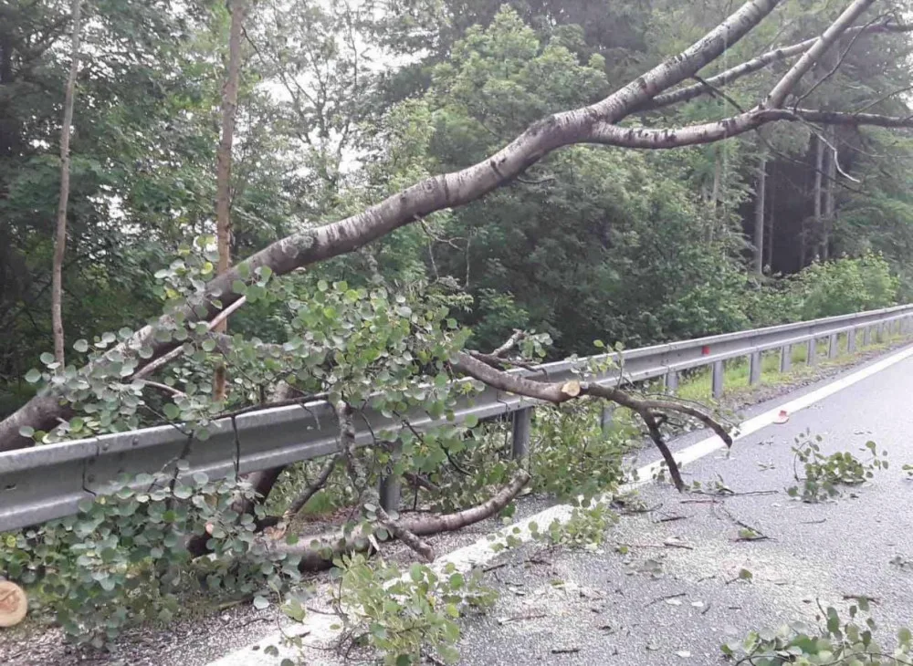 FOTO/VIDEO: Dnešní silné bouřky si vyžádaly desítky zásahů hasičů hlavně na Olomoucku