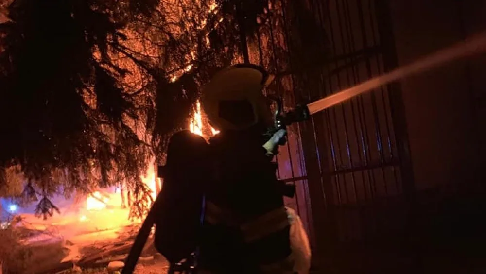 FOTO/VIDEO: Požár na Černé cestě v Olomouci způsobil škodu za tři miliony. Policie evakuovala třicet osob