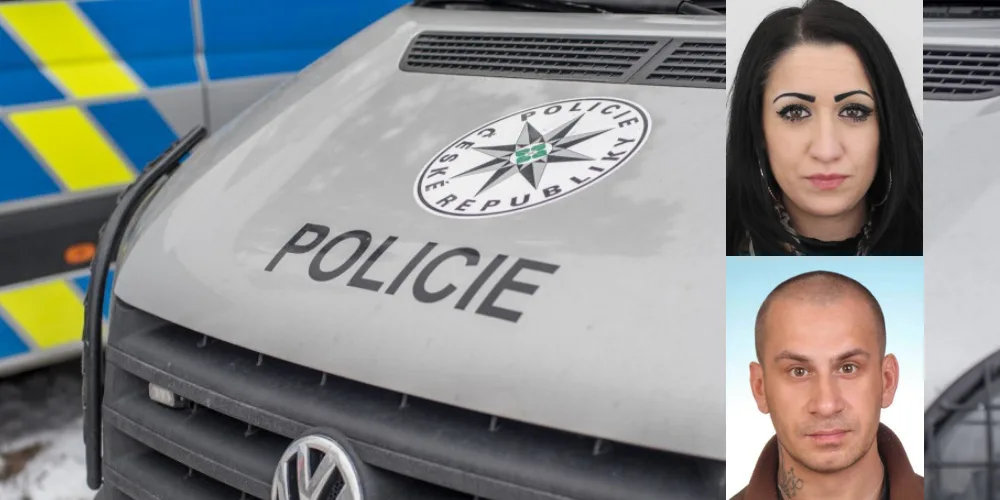 Policie pátrá po muži a ženě, kteří už měli být ve vězení. Schovávají se v Olomouci nebo okolí