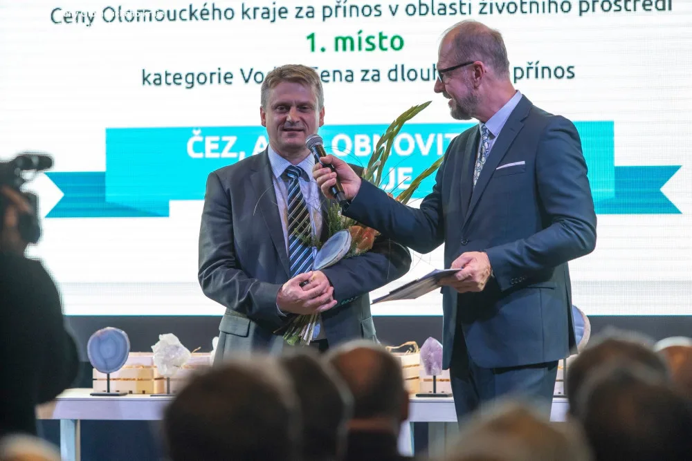 FOTO: Letošní Ceny Olomouckého kraje za přínos v oblasti životního prostředí ovládl Sluňákov